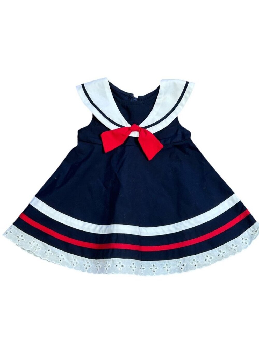 Sophie Rose Baby Sailor Nautical Dress Size 6-9 Months NWOT